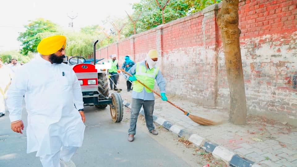 Mann government launches hybrid cleaning model in Patiala.