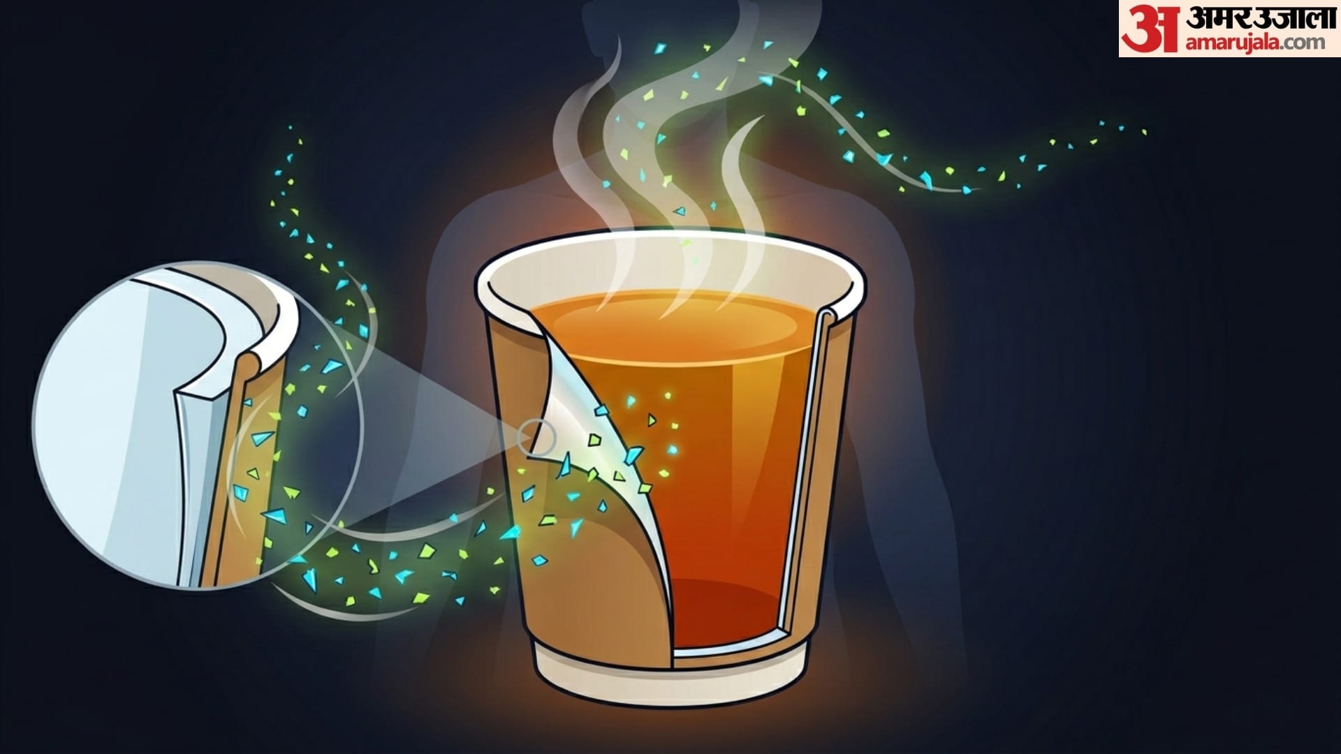 side effects of drinking tea in paper cups in hindi