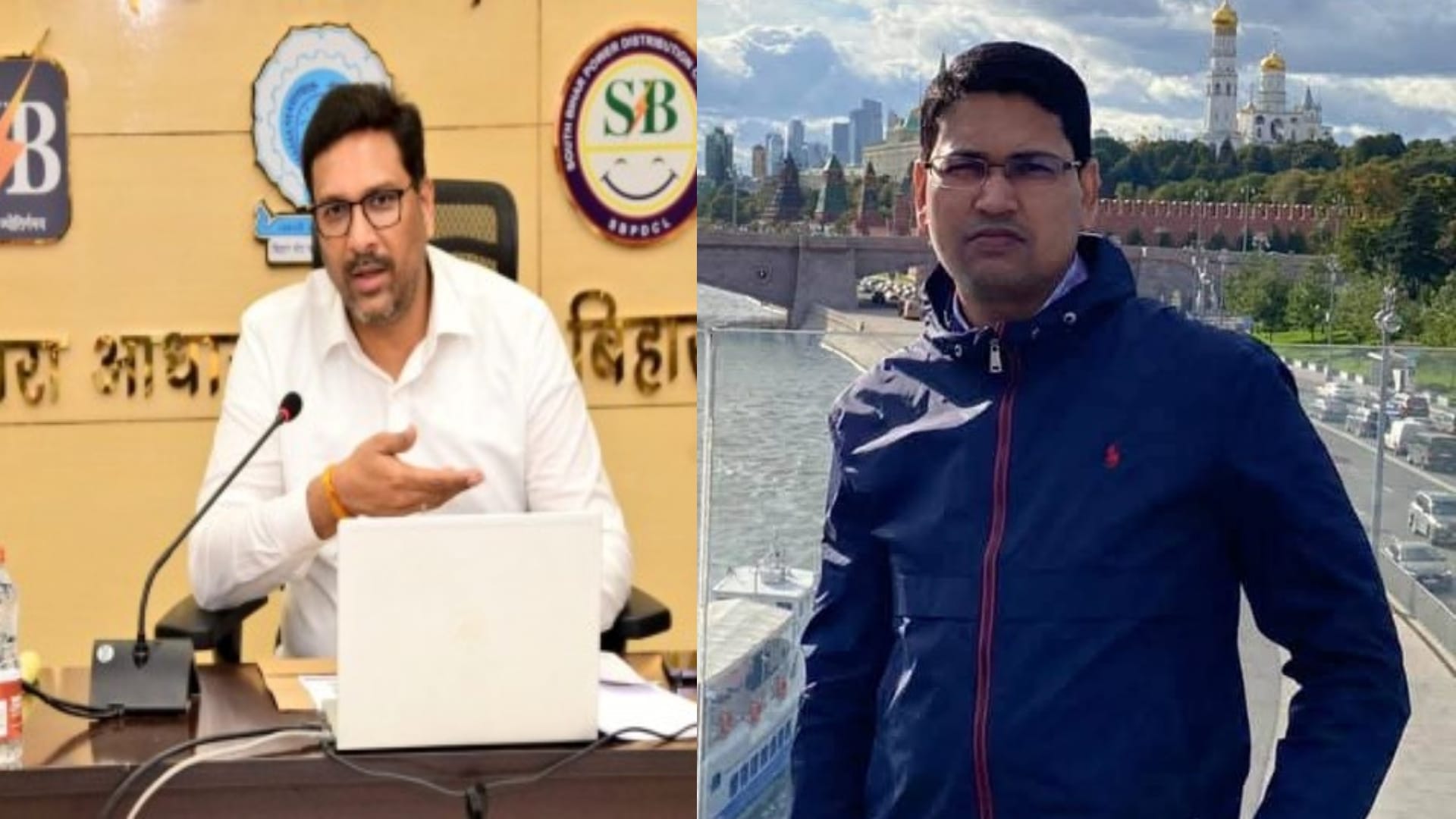 आईएएस अधिकारी संजीव हंस और रिशु श्री