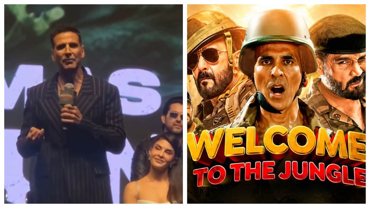 akshay kumar speaks on retirement plan his fees and on pankaj dheer at trailer launch of welcome to the jungle