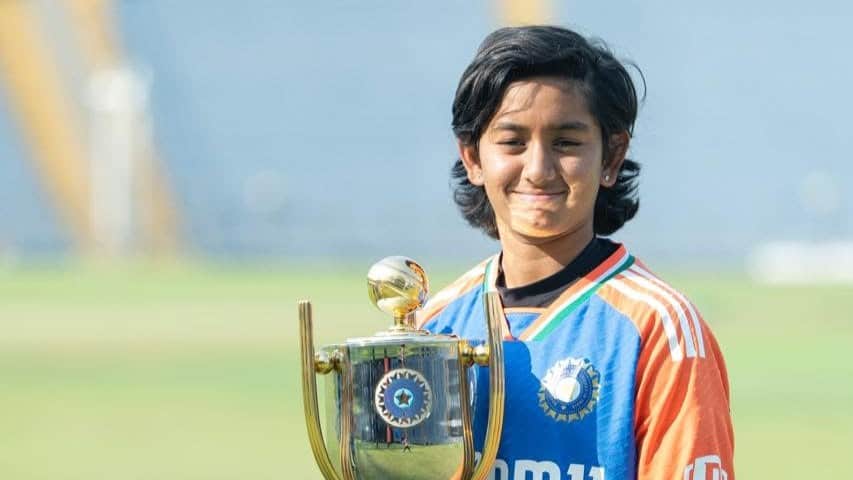 Indore News Anadi Tagde Selected in indian women under 19 team and T 20