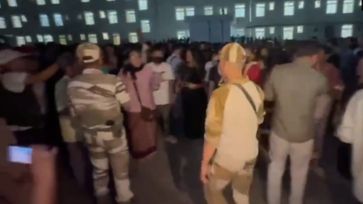 Tensions escalated following reports of recovery of bodies Manipur; crowd gathered outside hospital