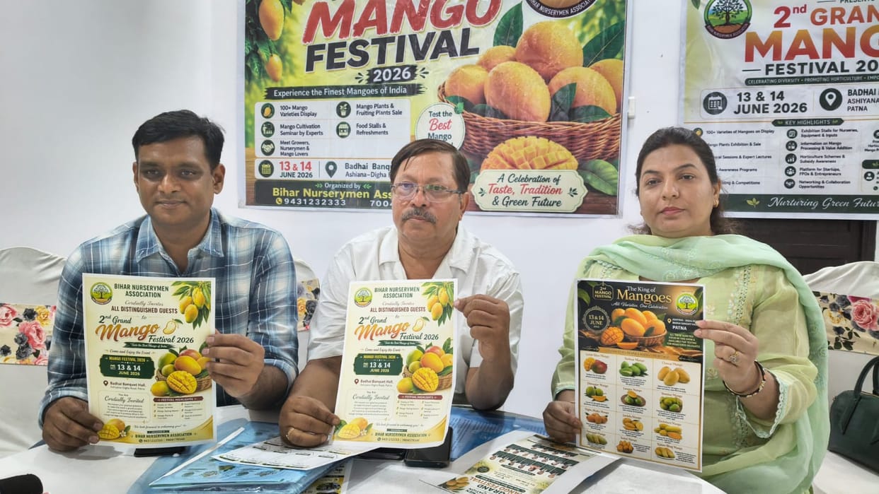 Bihar News: Grand Mango Festival 2026 to Showcase Over 100 Rare Mango Varieties in Patna