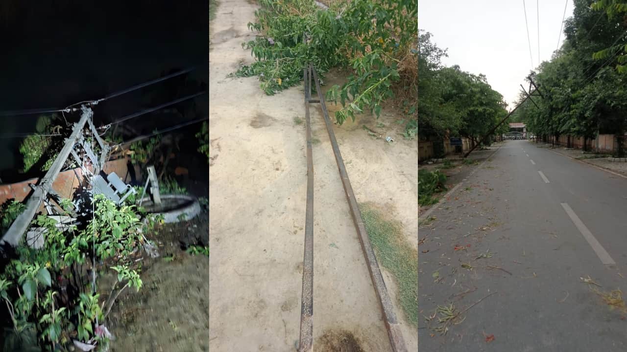 Storm wreaks havoc power system collapses due to eight substations shut down in bareilly