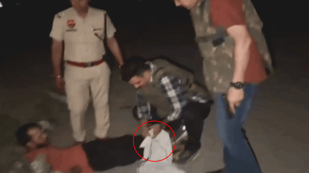 फरीदाबाद में तड़के सुबह एनकाउंटर: 28 मामलों का हिस्ट्रीशीटर सोनू गिरफ्तार, पुलिस पर की थी चार राउंड फायरिंग