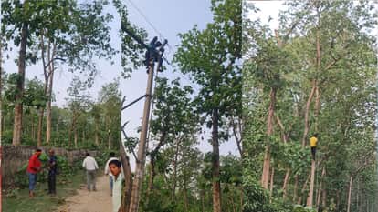 Power supply in the Vantangiya area was disrupted on Monday afternoon and restored on Wednesday evening.