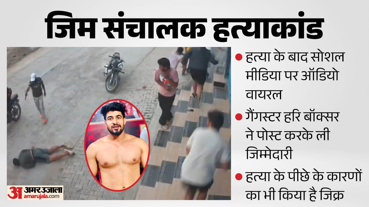 Haryana Crime News Gym Owner Kapil Redhu Killed in Broad Daylight Know Details in Hindi