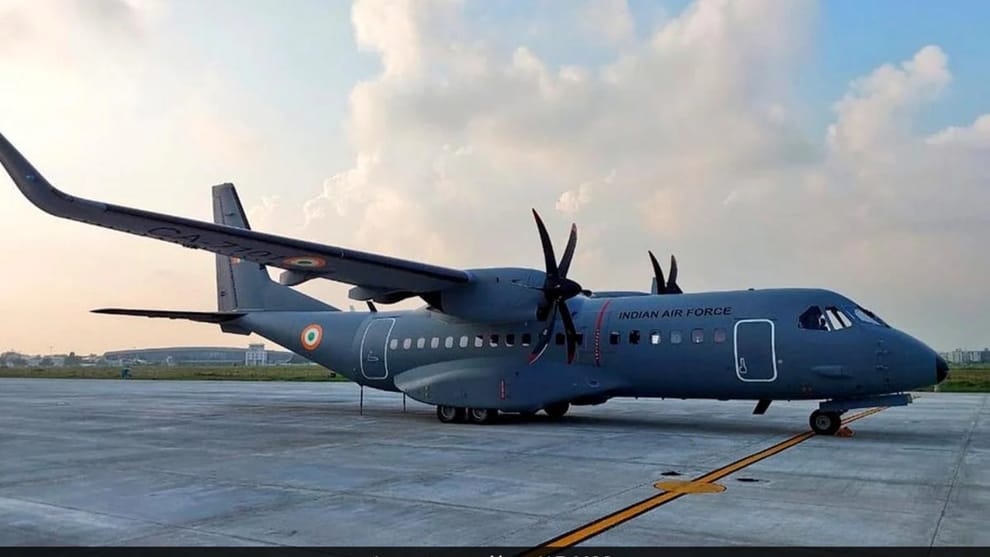 First made-in-India C-295 carries out maiden test flight iaf said big achievement