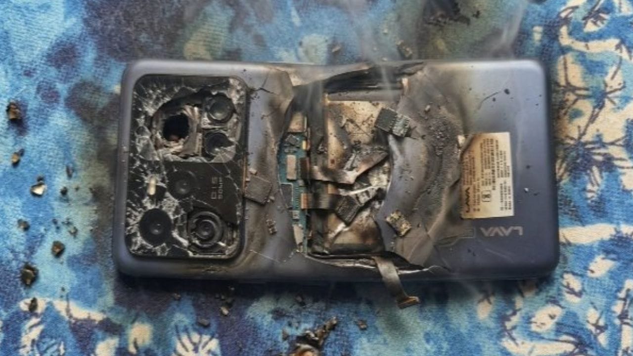 lava phone blast claim ai generated photo viral post controversy