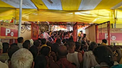 rajgir malmas mela final shahi snan on parama ekadashi 6 lakh devotees gathered