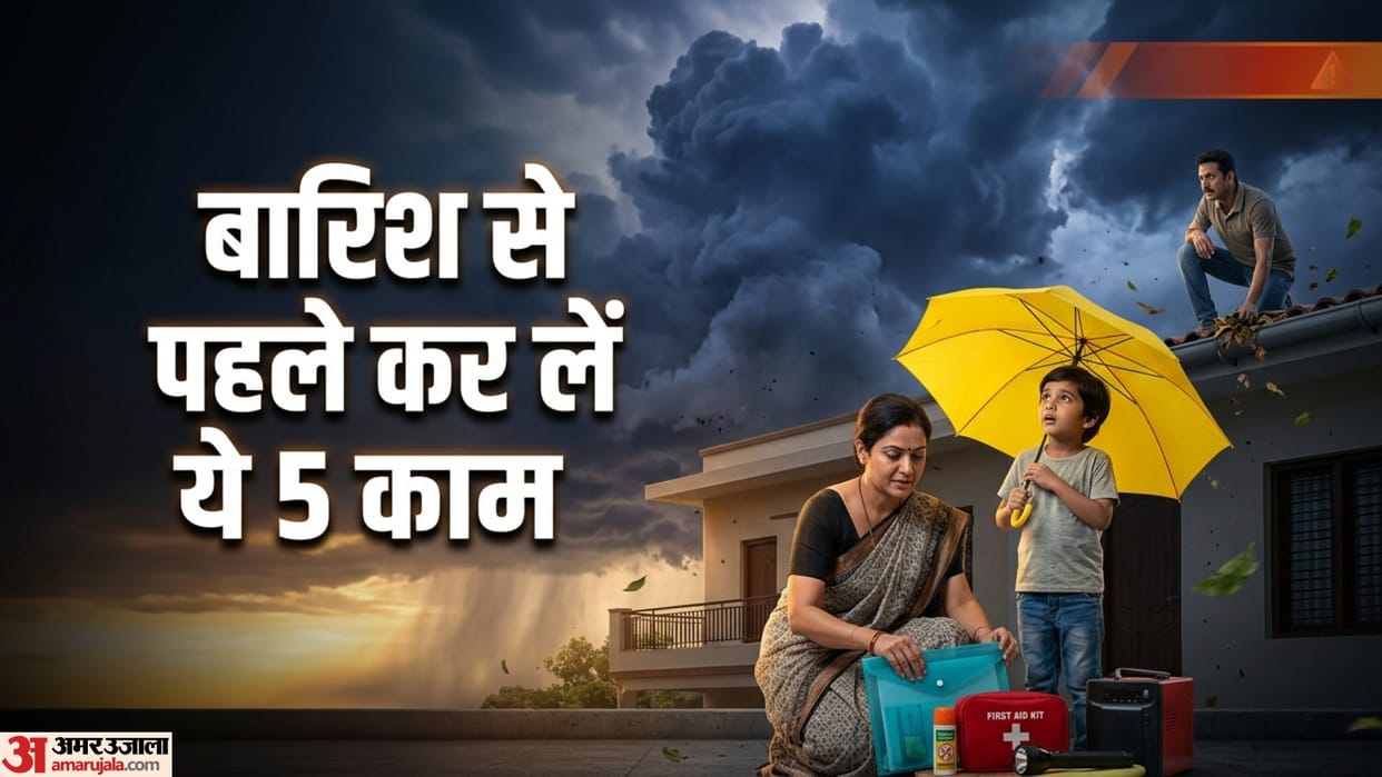 IMD Weather Rain Alert Pre Monsoon Preparation Checklist For Home