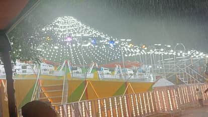 UP Weather Today Storms and Heavy Rain Topple Hundreds of Trees and Power Poles in West Uttar Pradesh
