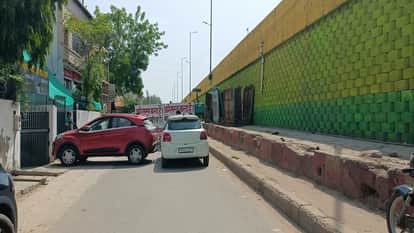 रामबाग-शाहदरा सर्विस रोड बंद