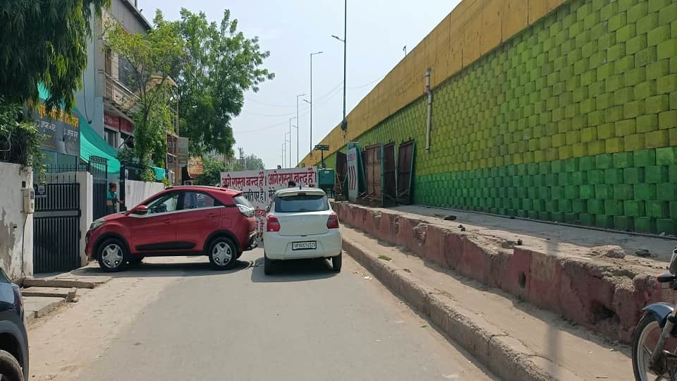 Agra Metro Work Accelerates, Service Road Closed Between Rambagh and Shahdara