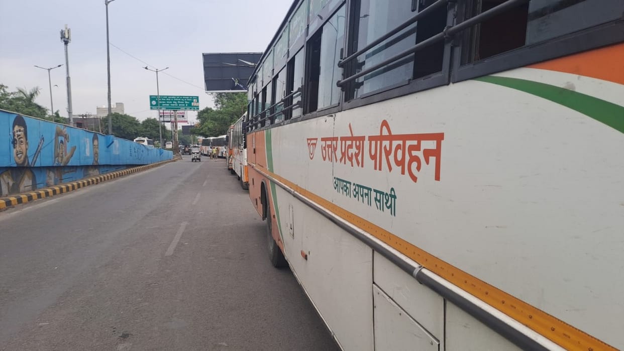 Roadways Bus operations remained suspended for eight hours following the death of driver in Bareilly