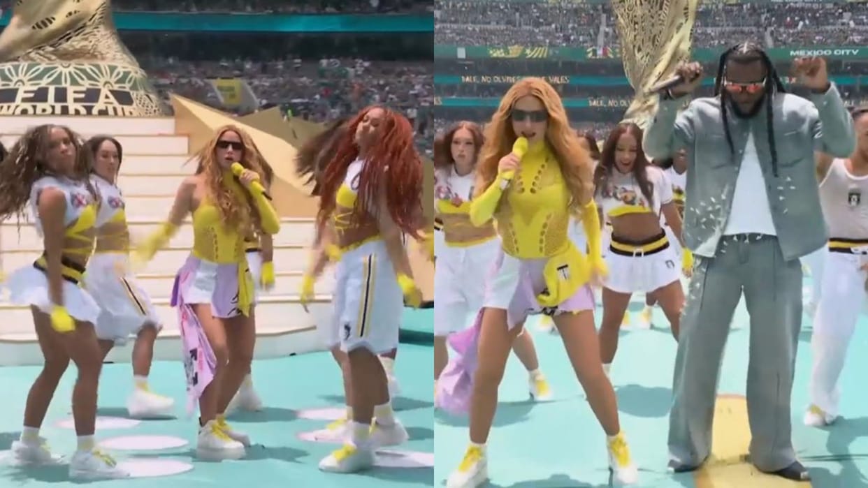 FIFA World Cup 2026 Opening Ceremony Singer Dancer Shakira And Burna Boy Perform Together