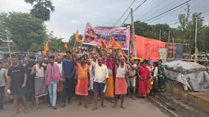 rajgir malmas mela final shahi snan on parama ekadashi 6 lakh devotees gathered