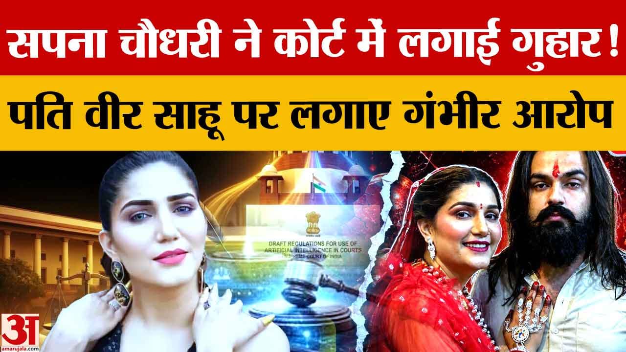 सपना चौधरी ने पति वीर साहू पर लगाया घरेलू हिंसा का आरोप, कोर्ट ने संपर्क करने से रोका