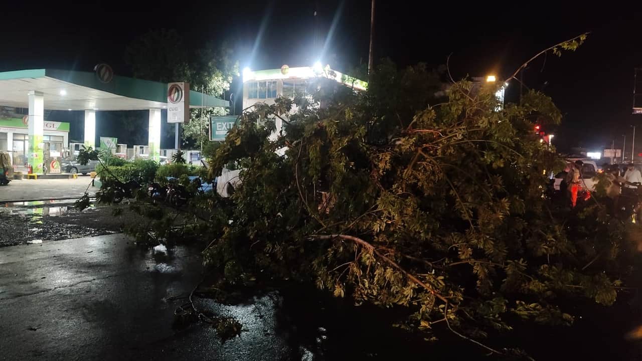 Storm wreaks havoc power system collapses due to eight substations shut down in bareilly
