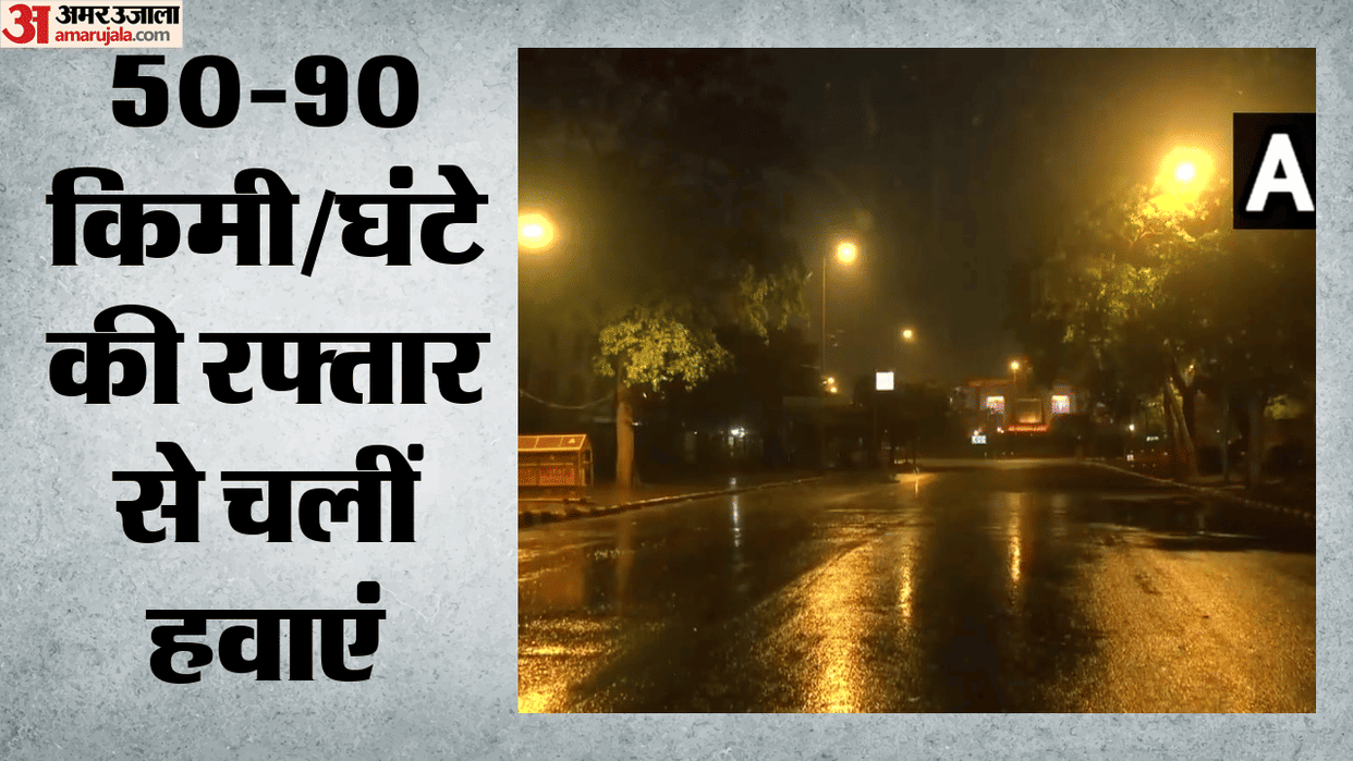 Rain, strong winds lash several areas of Delhi NCR