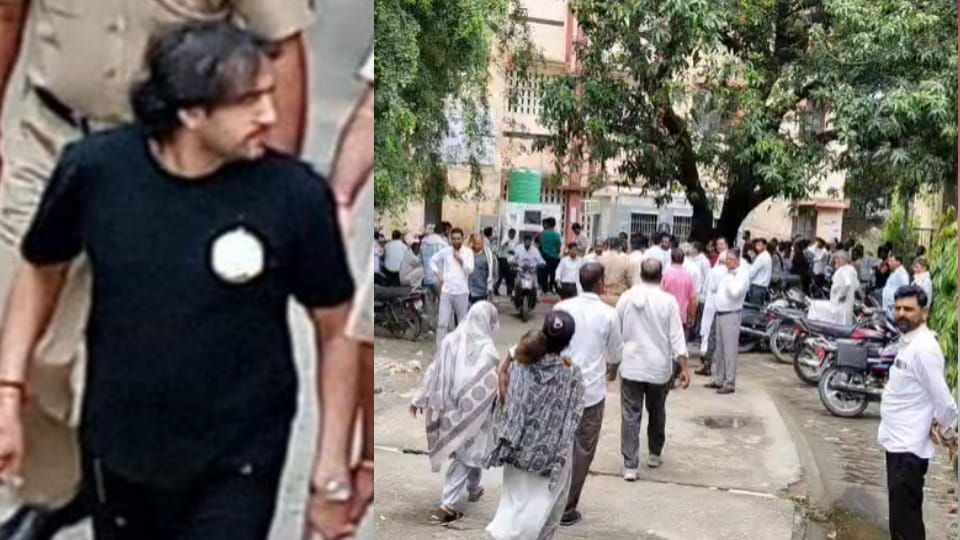 UP: Gangster Neeraj Bawana Produced in Deoband Court Under Tight Security