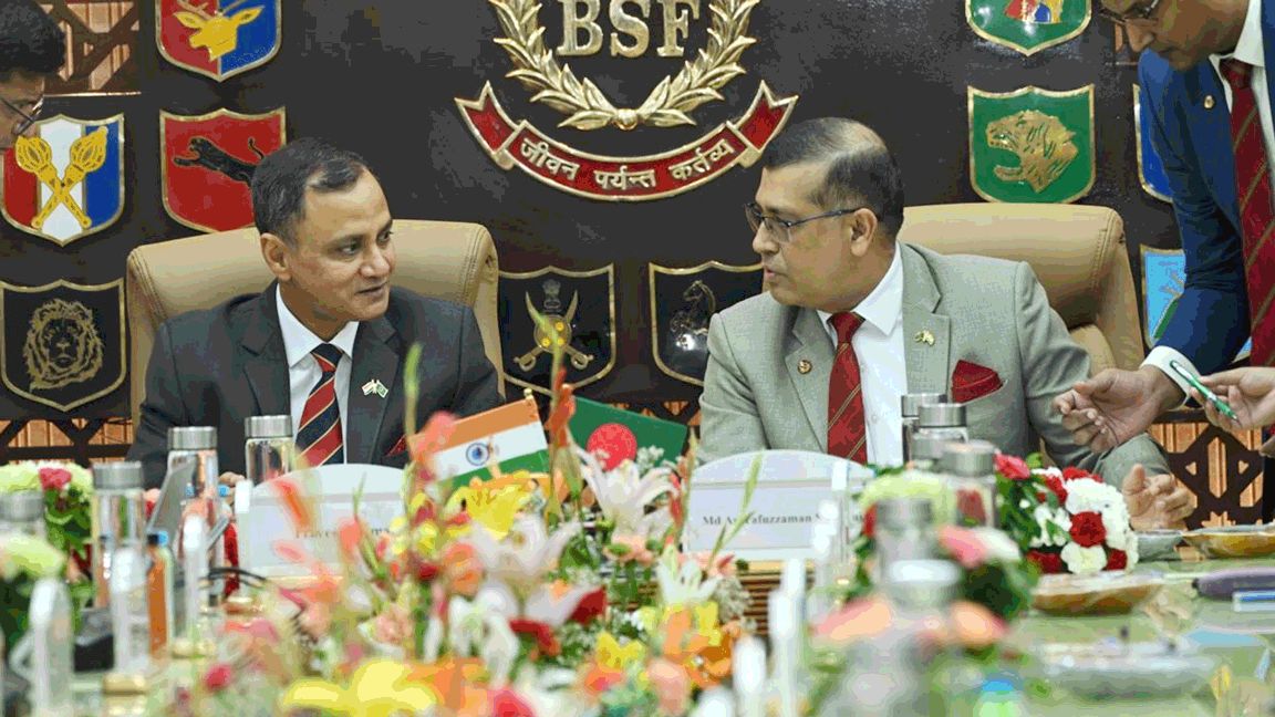 BSF-BGB Talks India Bangladesh Discuss cross-border insurgency and border security consensus on zero-tolerance