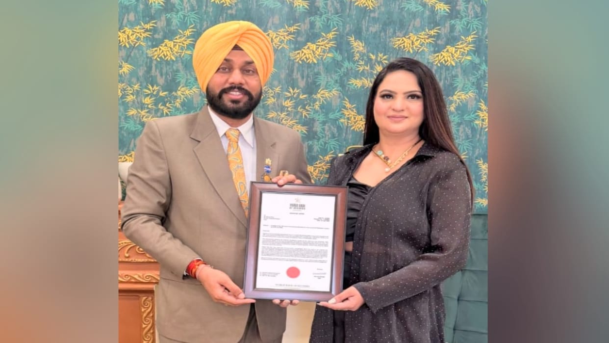 Paonta Sahib: Dr. Harleen Kaur to receive international honor in England.