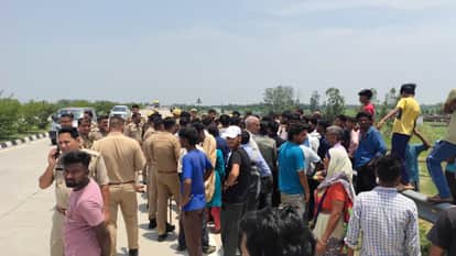Class three Student Killed After Being Hit by Car While Crossing Four-Lane Highway in Bijnor