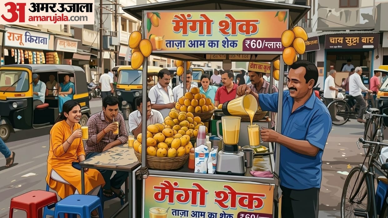 side effects of drinking mango shake on road side shop in hindi