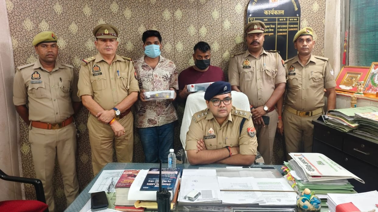 Two arrested in exam fraud case including one carrying a ₹25,000 reward in Varanasi