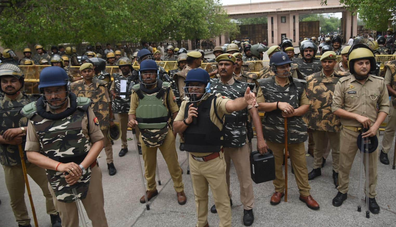 'Cockroach Janata Party' protest in Lucknow