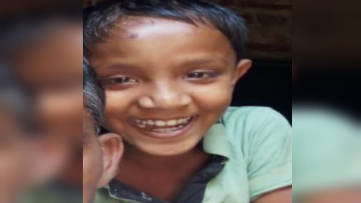 Loader overturns onto an innocent child sitting on a cot; dies on the spot; family devastated.