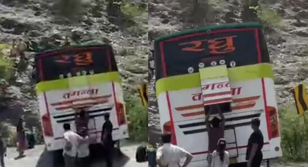 Brake Failure Terrifies 50 Bus Passengers Driver Quick Thinking Averts Major Tragedy on Cliff Edge