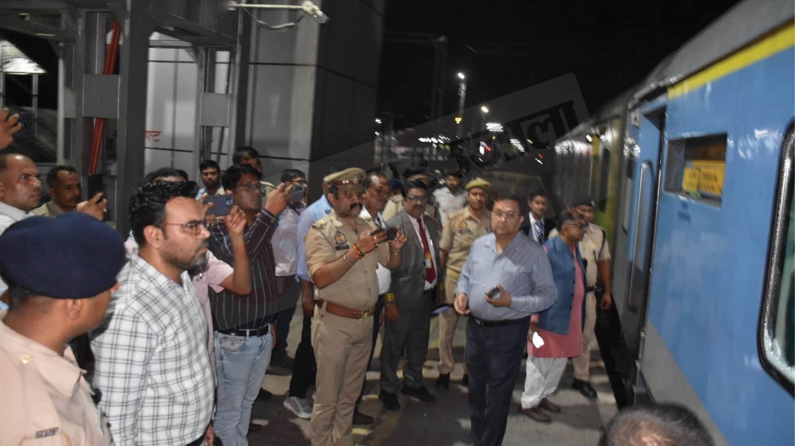 Shatabdi Express Attack Broken Glass Remained as Passengers Completed Journey