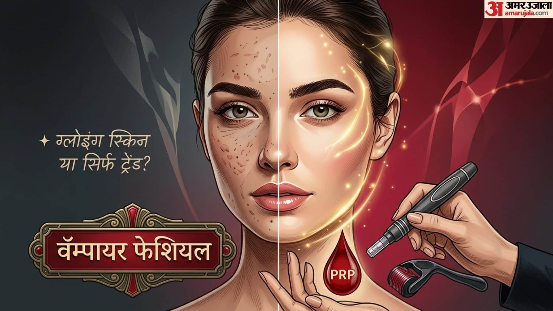 Vampire Facial Kya Hai PRP Facial Benefits And Side Effects Complete Guide in hindi