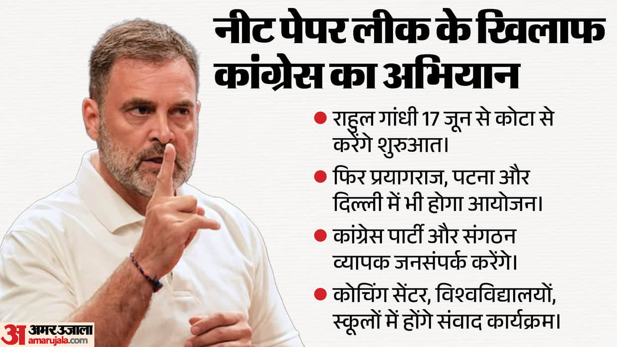 rahul gandhi to launch nationwide student convention from rajasthan from 17 june