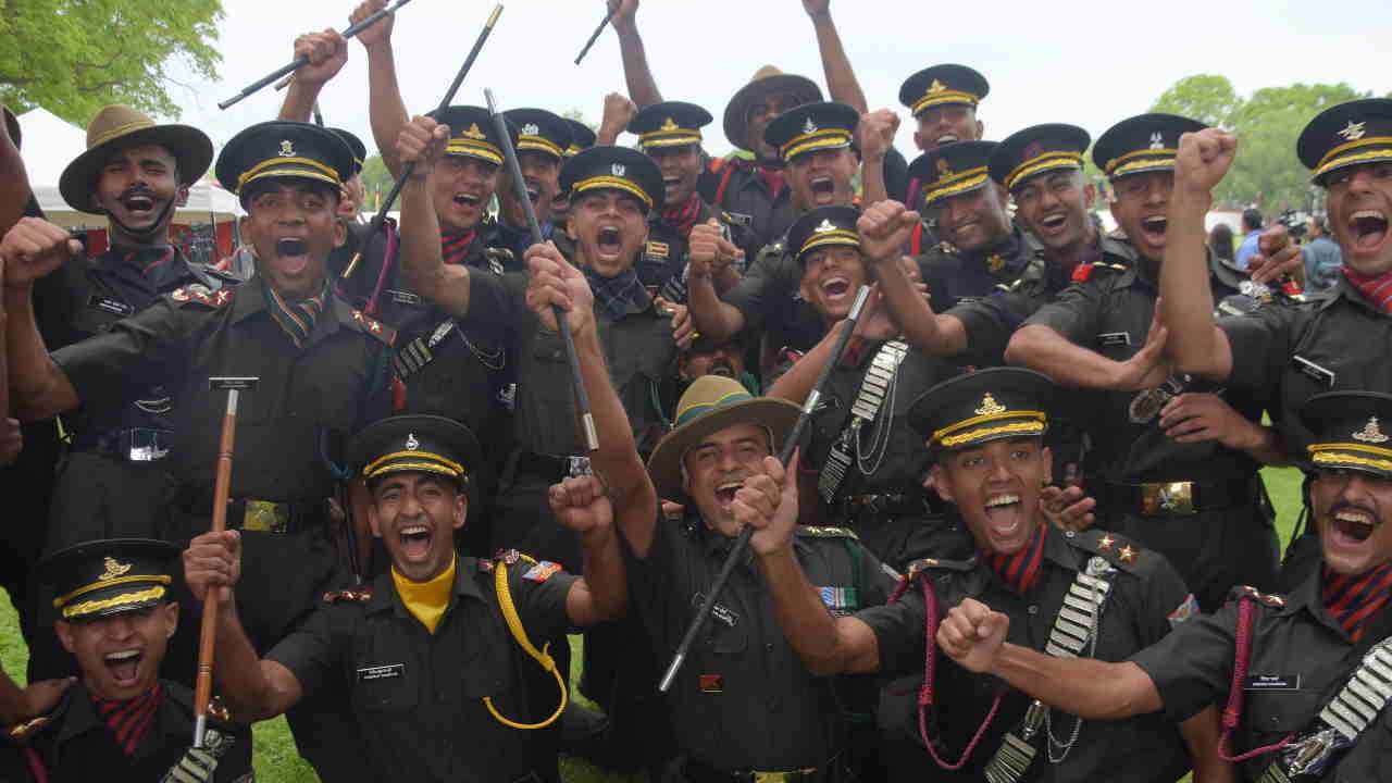Dehradun IMA POP 2026 Picture 515 Cadets Commissioned into Army First Ever Nine Women Officers Pass Out