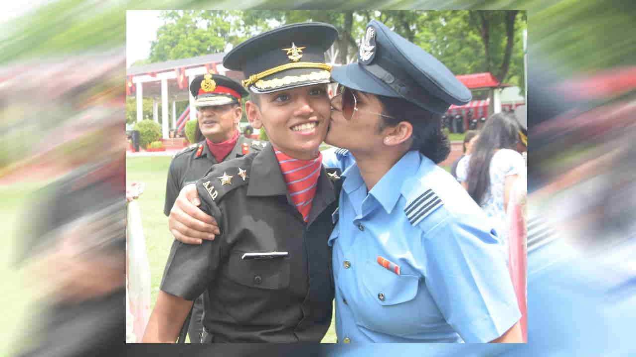 IMA created history nine female military officers graduated from IMA Dehradun first time President presence