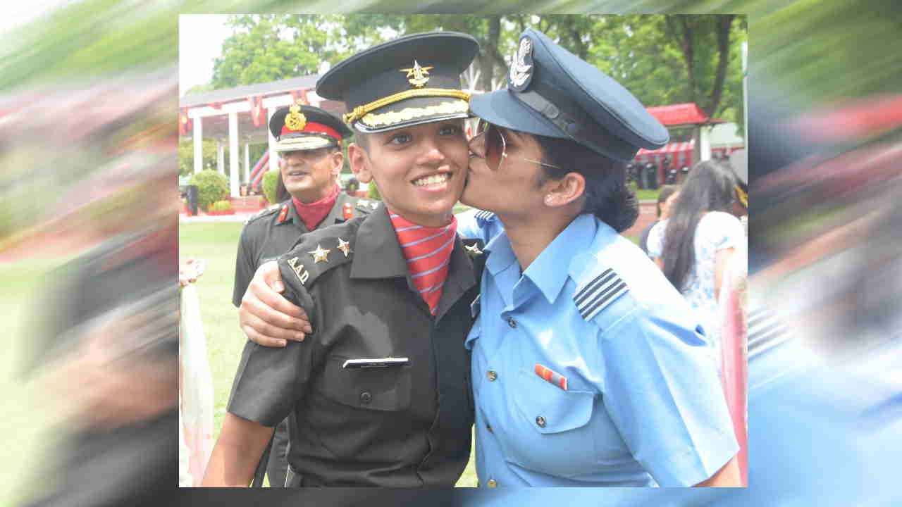 IMA created history nine female military officers graduated from IMA Dehradun first time President presence