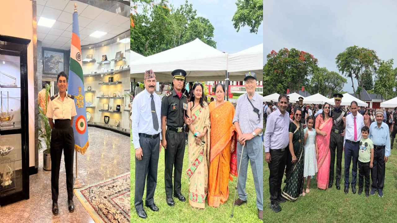देवांशी शर्मा, गौरव ठाकुर व अनिमेश ।