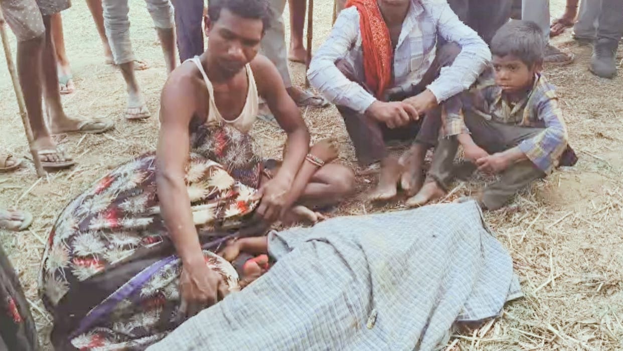 Woman and girl struck lightning while gathering mangoes both suffered severe burns died Tehsildar inspected