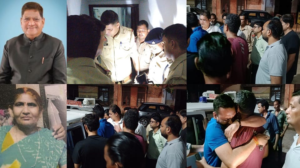 former MLA son shot his wife and then took his own life in Firozabad