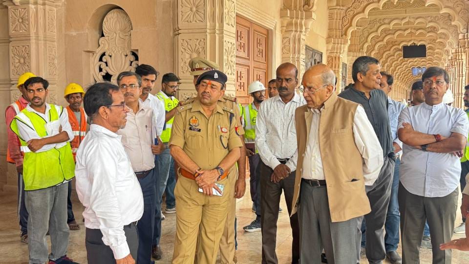 Nripendra Misra remained silent on ram mandir donation controversy he said I only oversee construction work
