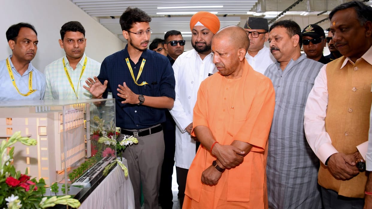 CM Yogi in Varanasi Farming was never losing proposition CM Yogi says in Kashi farmers used innovate on own