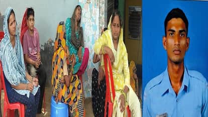 Arrival of martyr Jitendra Sharma body