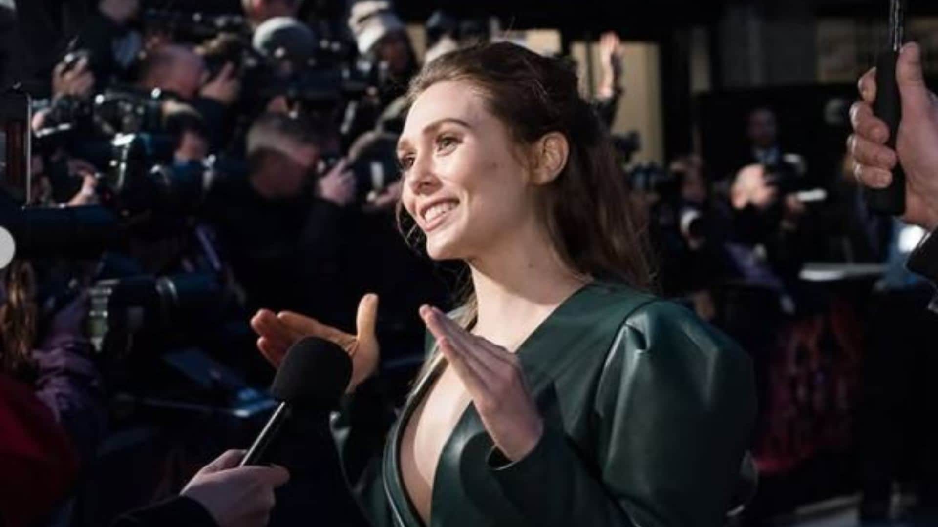 Elizabeth Olsen set to welcome first child with husband Robbie Arnett shows off baby bump