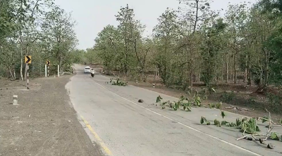 इसी सड़क पर होते हैं हादसे