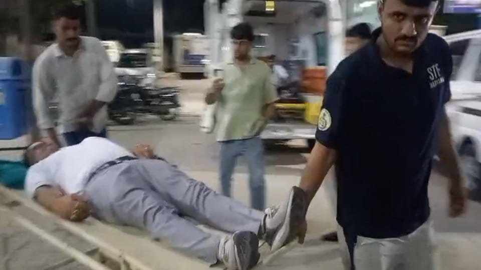 Encounter between Jhajjar STF team and criminals; Indra Pal, an accused in Vijay Saini murder case, killed