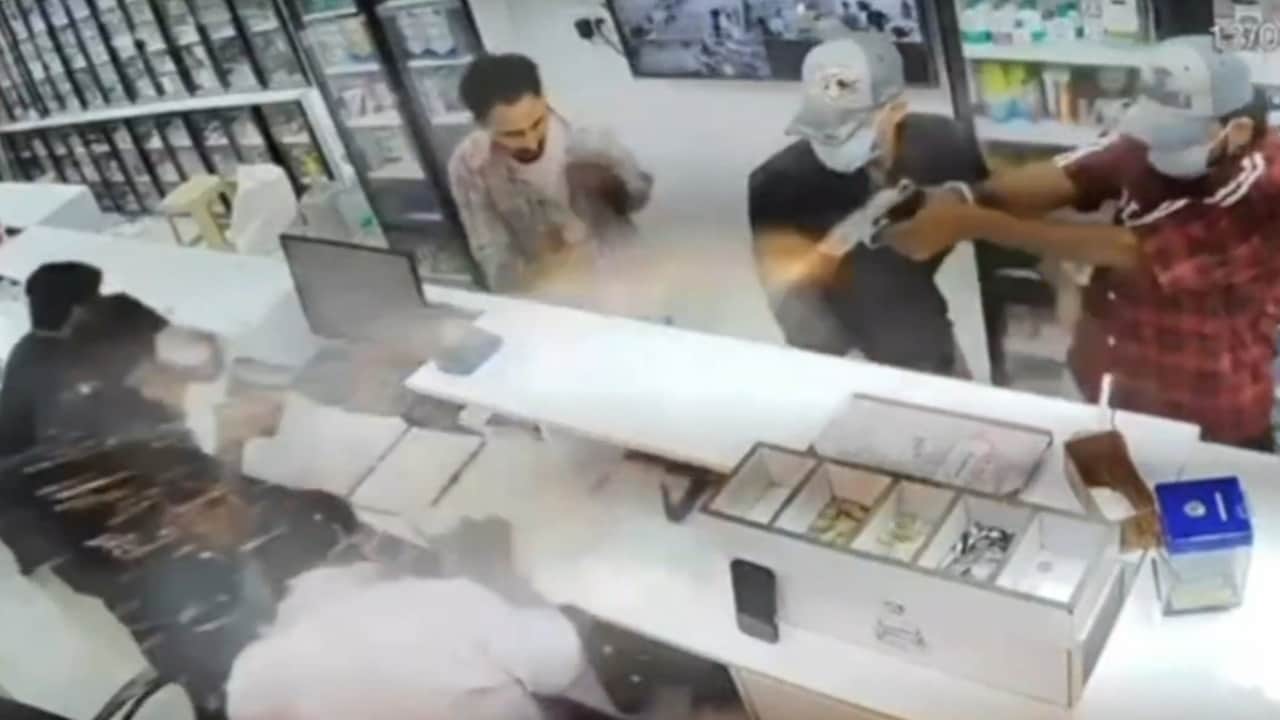 Medical store cashier murdered in broad daylight in Chandigarh shooter fired 13 rounds in 1.5 seconds see vide