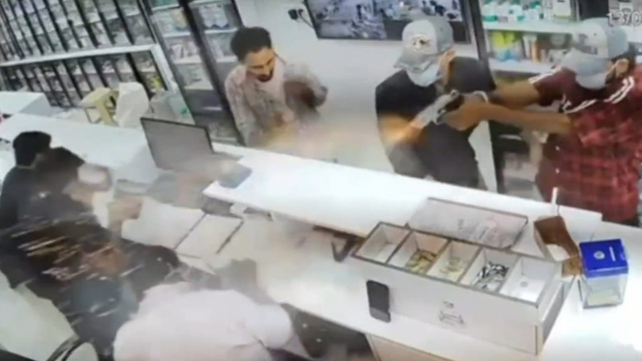 Medical store cashier murdered in broad daylight in Chandigarh shooter fired 13 rounds in 1.5 seconds see vide